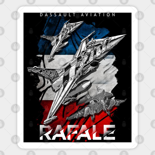 Dassault Rafale French Multirole Fighterjet Magnet by aeroloversclothing